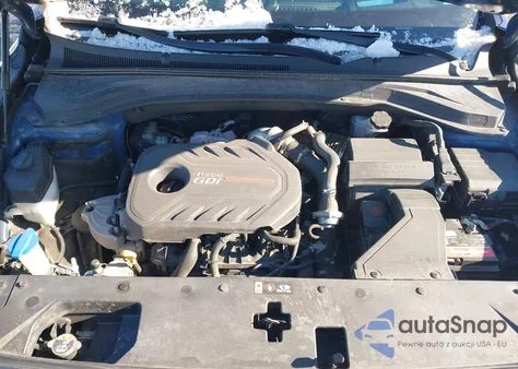 2020 Hyundai Santa Fe Limited 2.0T из США, поврежденный, VIN 5NMS5CAA0LH229107